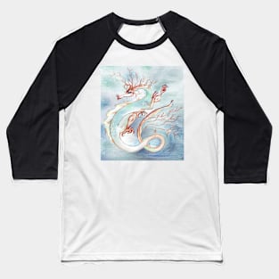 Coral Dragon Baseball T-Shirt